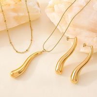 Colliers tendance avec pendentif en or, chaîne longue creuse martelée, épaisse et réglable, pour femmes, bijoux de mode pour les fêtes, cadeau