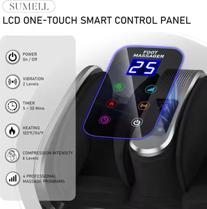 <span class=keywords><strong>2025</strong></span> superventas Shiatsu amasado rodante vibración calefacción pie pantorrilla tobillo pierna masajeador con Control de sincronización 1 año de garantía - Product Image 5