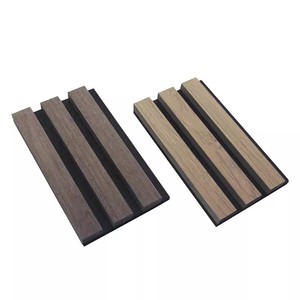 Music Acoustic Panels Wood Veneer MDF Grille Sound Absorption Wall Decoration Custom Size Foshan Origin - Product Image 5