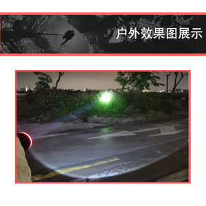 Projecteur LED rechargeable Yd-9000B haute puissance, étanche, en alliage d'aluminium, durée de vie de 50 000 heures, pour la sécurité et les patrouilles - Product Image 1