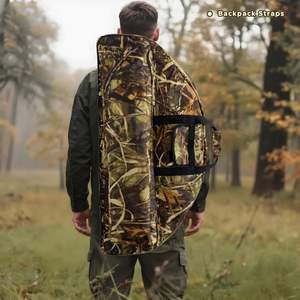 Estuche para arco y flecha para exteriores, mochila de almacenamiento de arco y flecha con camuflaje personalizada de fábrica, mochila desmontable para senderismo y caza. - Product Image 3