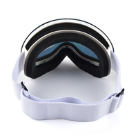 OEM 202 Lunettes de ski et de snowboard personnalisées, anti-buée, anti-rayures, protection UV400, sangle réglable, tendance pour femmes, sports d'hiver