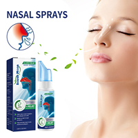 Nouveau spray nasal et pour la sinusite, rhinite allergique liquide - Aide à la respiration, nez qui coule, congestion nasale