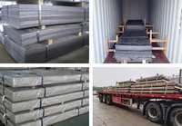 Tôle d'acier durable de qualité supérieure Q235, ASTM, GB, SS400, Q345, tôle d'acier moyenne, laminée à chaud et à froid, pour l'ingénierie structurelle