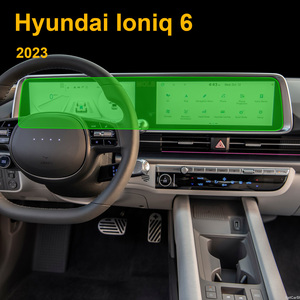 Protection d'écran en verre trempé anti-reflet, anti-rayures et anti-éclats pour écran de navigation central Hyundai <span class=keywords><strong>Ioniq</strong></span> <span class=keywords><strong>5</strong></span> / 5N / 6 / 6N 9, couverture intégrale - Product Image 5