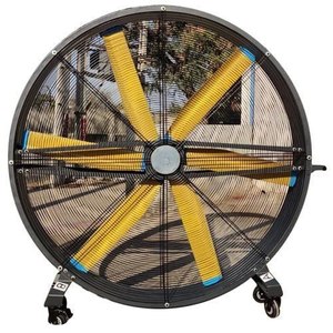 Ventilador de Tambor de Alta Potencia 220V, Ventiladores Industriales Grandes de Frecuencia Variable, Ventiladores de Pie con Imán, Gran Volumen de Aire, Ventilador Portátil - Product Image 1
