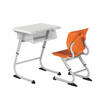 Fourniture de mobilier scolaire supérieur mobilier scolaire bureau de lecture pour étudiants bureau d'école réglable en hauteur
