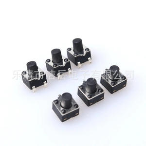 Interruptor Táctil FaYue 6x6x4.3 SMD SPST 1A 24V con Pin de Latón, 50K Ciclos de Vida, Montaje Superficial - Product Image 4