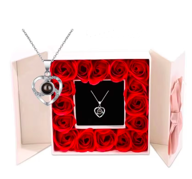 เลิฟแพลตตินัม + ดอกกุหลาบ 16 ดอก