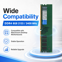 Module de mémoire de bureau Original RuiChu DDR4 ECC 8G 2400MHz PC4-19200 288PIN DIMM 1.25V, compatibilité totale, haute performance, RAM pour PC