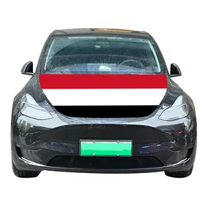 Copri cofano auto all'ingrosso 120x150cm Yemen bandiera abbordabile resistente all'usura e resistente