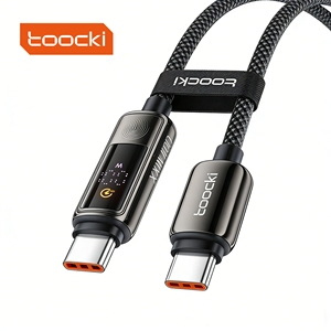 Câble Toocki double fonction, charge rapide 100W, synchronisation 480 Mbps, contrôle tactile pour les trajets quotidiens - Product Image 1