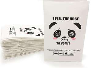 Bolsa de Papel para Enfermedad Desechable con Impresión Personalizada, Bolsa de Papel para Enfermedad Aérea - Product Image 4