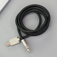 Câble de charge super rapide 120W 6A USB vers Type C, charge rapide, cordon rotatif à 180 degrés, câble de données