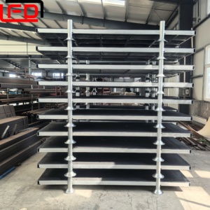 מזרן פלדה עם מפרט עם מוטות מתקפל, עיצוב stackable עבור בעלי צפיפות גבוהה - Product Image 4