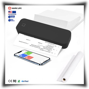 Marklife D210 Mini A4 Máy In Nhiệt Xách Tay Hình Xăm Máy Tính Để Bàn Văn Phòng Cầm Tay Cho Điện Thoại Di Động Android Các Thiết Bị - Product Image 1