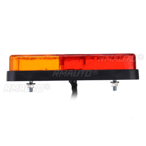 2PCS 12V 24V Feux arrière LED pour camion, clignotants, feux stop, feux de freinage arrière pour voiture, remorque, caravane, bateau, camping-car - Product Image 6