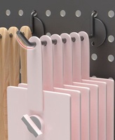Crochet de panneau perforé suspendu en métal pour accessoires de téléphone Crochet mural d'affichage Apple pour magasin de détail