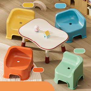 <span class=keywords><strong>Petit</strong></span> tabouret en plastique épais <span class=keywords><strong>pour</strong></span> enfants, moderne et à la mode, <span class=keywords><strong>pour</strong></span> changer les chaussures, siège de salon, <span class=keywords><strong>banc</strong></span> à usage domestique - Product Image 3