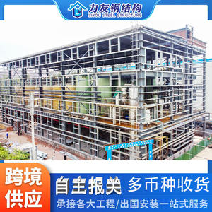 Edificio de Estructura de Acero, Procesamiento de Estructuras de Acero en Guangdong, Ingeniería de Estructuras de Acero, Estructuras de Acero para Instalaciones - Product Image 1