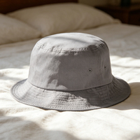Sombrero de Pescador Unisex de Algodón, Gorra de Sol de Verano para Playa y Pesca con Logotipo Personalizado Impreso y Bordado