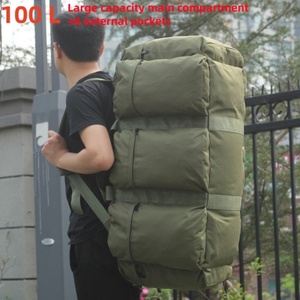Mochila Táctica Resistente al Agua de 100L, 36x38x75cm, para Almacenamiento de Equipaje, Deportes, Viajes Largos, Entrenamiento - Product Image 6