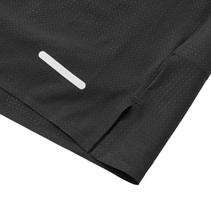 Men Solid 2-In-1 Running Shorts Breathable Liner Quick-Dry Lightweight Multi-Pocket Design for Gym & Training - Product Image 6