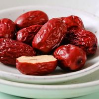Dattes rouges en gros, dattes rouges séchées de haute qualité, dattes chinoises séchées