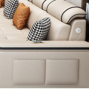 Juego de Sofás de Madera de 3 Plazas de Diseño Europeo y Estilo Moderno para el Hogar, Sofá para Sala de Estar o Restaurante, Muebles Antiguos - Product Image 6