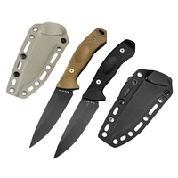 TF24 Taktisches Outdoor-Camping-Messer mit Hoher Härte 9Cr13Mov Klinge für Wildnis-Jagd Selbstverteidigung Mehrzweck-EDC-Messer