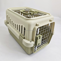 Cage de transport respirante pour animaux de compagnie, approuvée par les compagnies aériennes, à double porte, en plastique, pour oiseaux et petits animaux, idéale pour l'avion, la voiture et la clinique vétérinaire – Vente directe usine