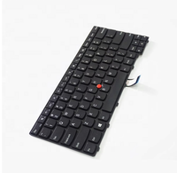 Clavier Teclados pour Lenovo UK ThinkPad T440 T440s T440p T450 T450s T460 avec point avec clavier d'ordinateur portable rétro-éclairé
