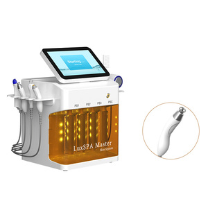 Appareil professionnel 9 en 1 de dermabrasion à jet d'oxygène et aqua, soin du visage au diamant pour le contour des yeux et le corps - Product Image 4