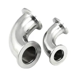 Stainless Steel 304 ISO KF NW 45 90 180 Degrees Vacuum Elbow