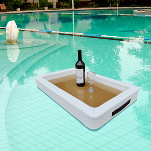 Mesa Flotante para Comida en la Piscina, Grande y de Lujo, para <span class=keywords><strong>Club</strong></span> Acuático al Aire Libre - Product Image 2