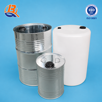 Tambor Compuesto de Acero Galvanizado de 200L con Receptáculo Interior de Polietileno para Envasado de Productos Químicos, Tambor UN 6HA1