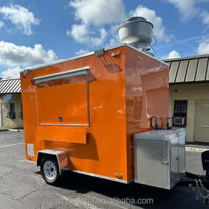 Mini-bar de rue vintage, restaurant mobile, camion de restauration, camion de glaces, camion de café, camion de hot-dogs, chariots de snacks, remorques de traiteur - Product Image 3