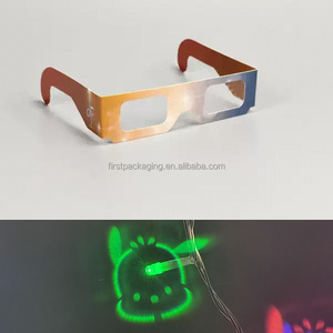Gafas 3D de Difracción de Papel OEM - Diseños de Hongo, <span class=keywords><strong>Mickey</strong></span> <span class=keywords><strong>Mouse</strong></span>, Calabaza, Gatito, Conejo - Para Fiestas - Product Image 5