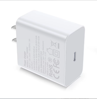 Chargeur mural rapide USB-C HNT 60W PPS GaN avec adaptateur d'alimentation PD pour Samsung Galaxy S24 Ultra S23 Plus iPad Pro et iPhone