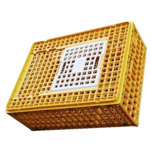 Durable Chicken Farm Use <strong>Cage</strong> Livestock Plastic Poultry Transport Crate HJ-DN018 - Product Image 1