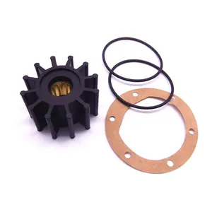 09 1027b 1210 0001 inboard engine water pump impeller SouthMarine with gasket for jabsco johnson