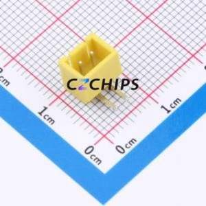 W254110K-2PY2123 Wire-to-Board Pin Header Bent Lead Through Hole,P=2.5mm Connector 1x2P 2.5mm Right Angle Insert XHB - Product Image 1