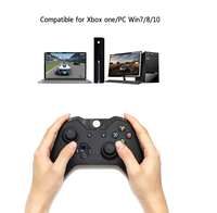 C-STAR meilleur contrôleur de jeu sans fil avec bouton linéaire à double moteur de vibration pour contrôleur de manette haute performance X-one/PC