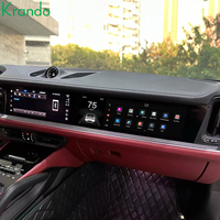 Radio de divertissement pour copilote de 14,5 pouces pour Porsche Cayenne 2024 2025, écran multimédia pour passager Android, CarPlay sans fil, GPS