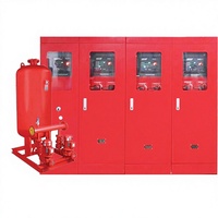 Gabinete para Bomba Contra Incendios ZY16/30-220-KZG-JS, Serie de Gabinetes de Doble Alimentación, Válvula JS-ATS-1000, Bomba, Tubería, Tanque, Accesorios de Plomería