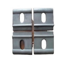 Deflector de calibre de riel de acero duradero profesional personalizado, nuevo accesorio aislado, piezas ferroviarias antidesgaste, fabricante directo