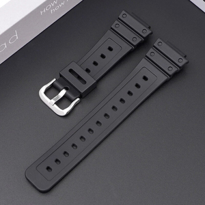 Bracelet de montre carré en TPU Lionorm 16 mm pour <span class=keywords><strong>Casio</strong></span> <span class=keywords><strong>G</strong></span> <span class=keywords><strong>Shock</strong></span> DW5600 <span class=keywords><strong>Ga2100</strong></span> GLX5600 GW-B5600, bracelet de montre en caoutchouc pour sports de plein air - Product Image 3
