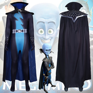 Disfraz de Megamind, Supervillano, con Capa, para Adultos, Unisex, Conjunto de Disfraz para TV y Cine - Product Image 2