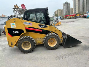 Chargeuse à chenilles multifonctionnelle d'origine Caterpillar CAT246, mini-chargeuses CAT246c, chargeuse d'occasion Cat246c en vente à prix réduit - Product Image 4