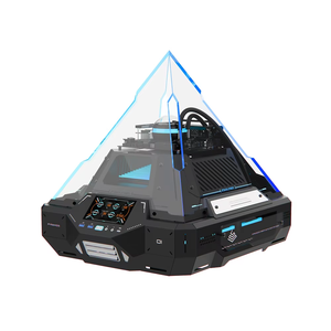 Boîtier <span class=keywords><strong>PC</strong></span> Mecha Space NPC, nouveau design en forme de <span class=keywords><strong>pyramide</strong></span> Micro ATX/ITX, refroidisseur liquide 360 mm, boîtiers et tours d'ordinateurs de jeu - Product Image 2
